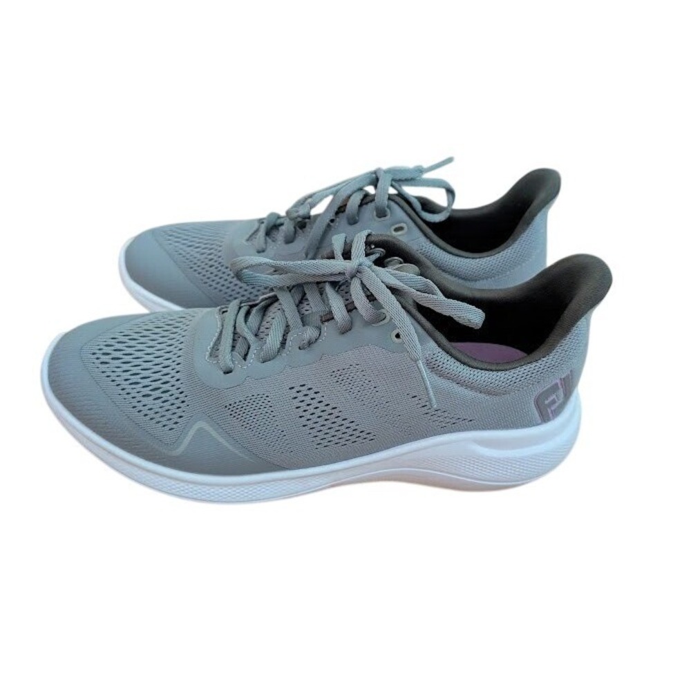FootJoy FJ Flex Womens Gray Performance Mesh Sneaker Shoes Size 8.5 Medium 95766 - Picture 5 of 8